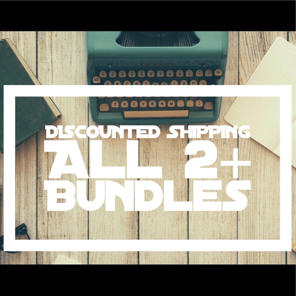 Discounted Shipping on 2+ Bundles